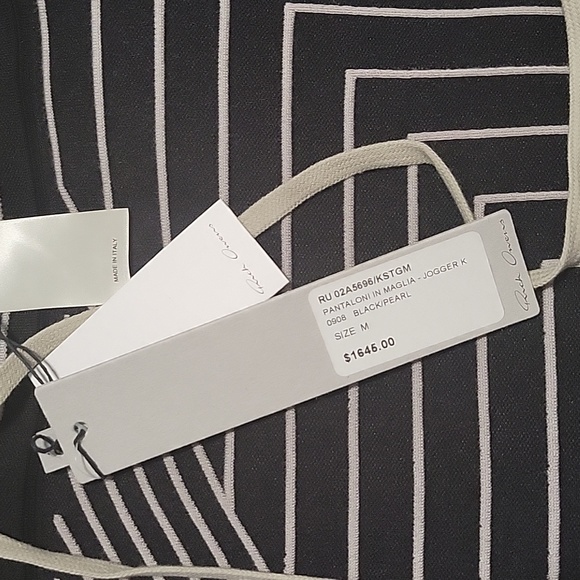 Rick Owens Jason pantaloni in Maglia Wool-Blend jogger pants - Picture 4 of 4